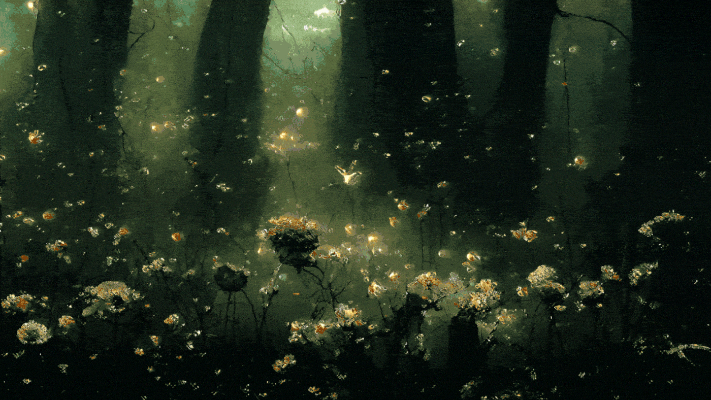 Animated preview of web portfolio project